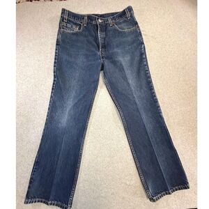 Vintage Levi's 517 Jeans 36x30 Made in USA Bootcut Western Cowboy Denim Mens 90s